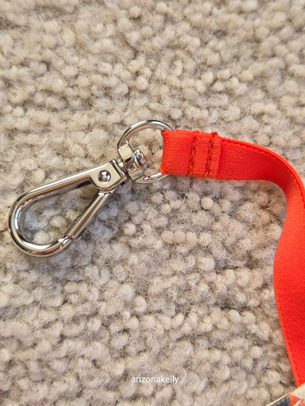 RARE COVETED Poppy Cat Orla Sling Crossbody Bag Persimmon Mid-Cent Design - Picture 13 of 17